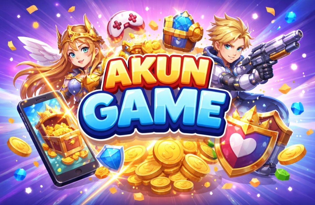 Jual akun game Dan akun medsos