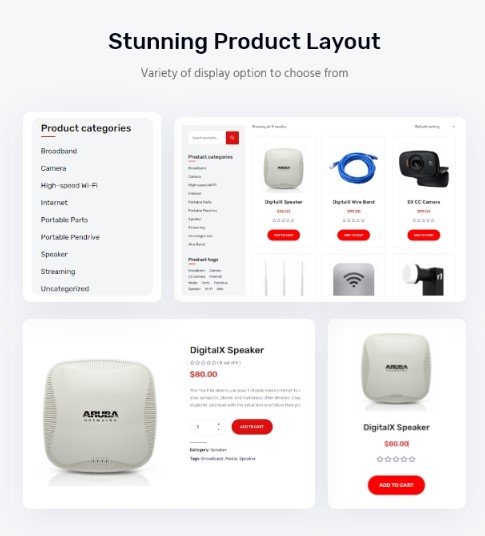 Gambar produk theme wordpress Netfix broadband