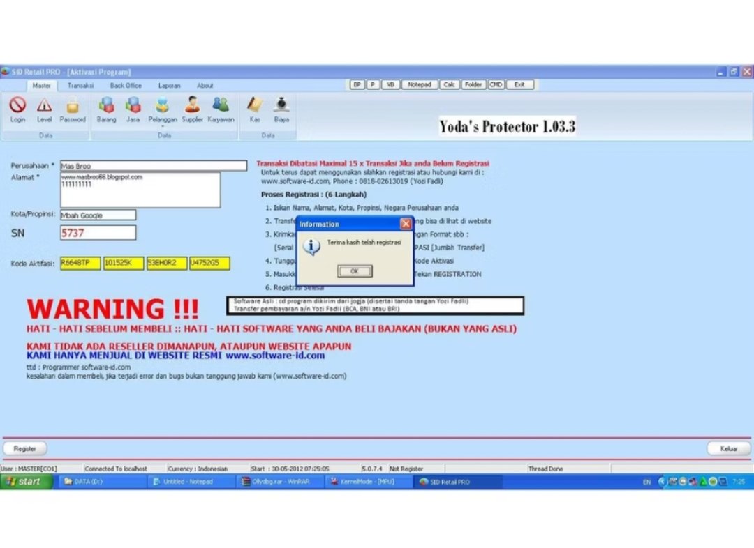 Gambar produk Aplikasi Kasir SID Retail Pro Aplikasi Kasir Toko POS Full Verison . Lifetime . Full
