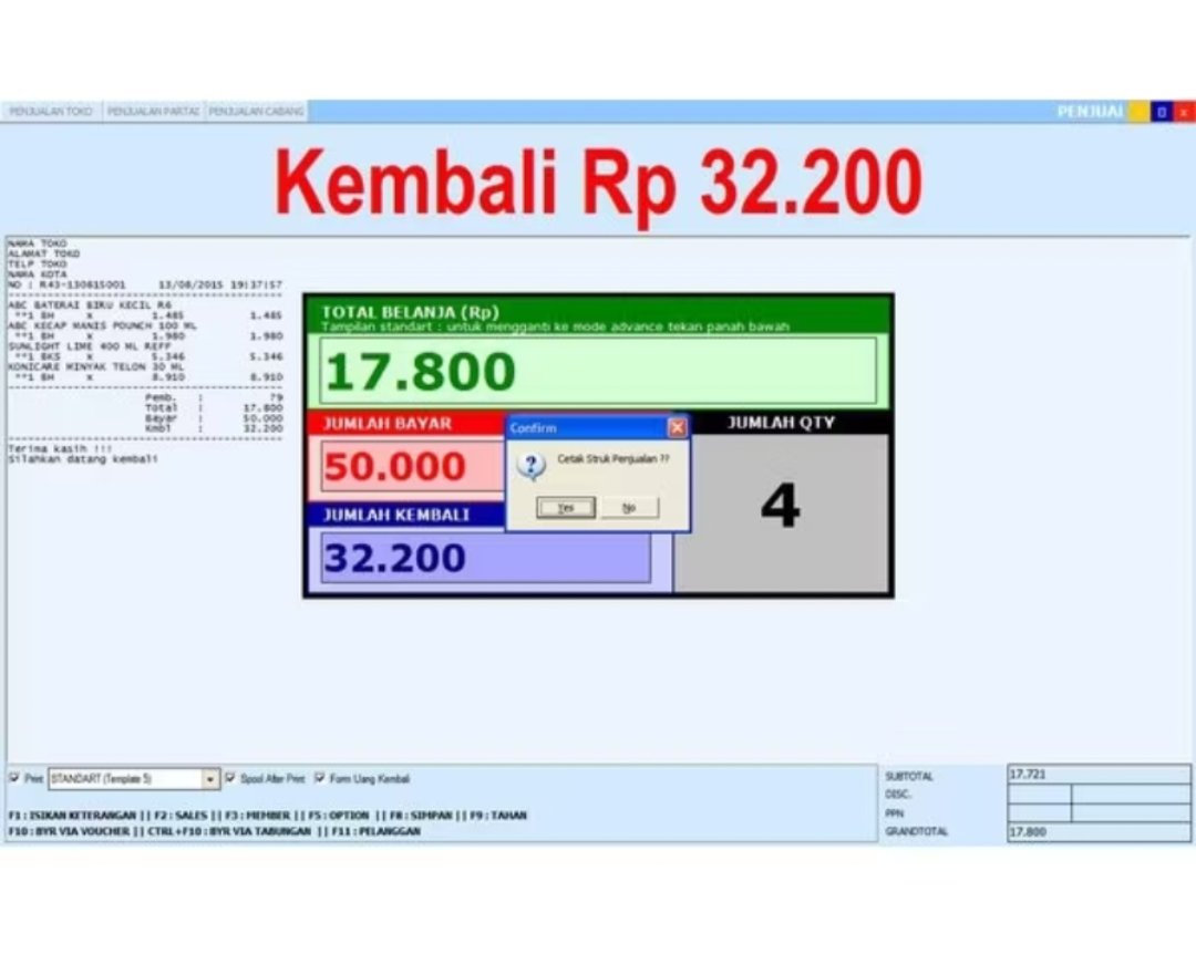 Gambar produk Aplikasi Kasir SID Retail Pro Aplikasi Kasir Toko POS Full Verison . Lifetime . Full